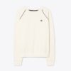 Handtuchfrottee-Pullover mit Rundhalsausschnitt Handtuchfrottee-Pullover mit Rundhalsausschnitt
