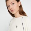 Handtuchfrottee-Pullover mit Rundhalsausschnitt Handtuchfrottee-Pullover mit Rundhalsausschnitt