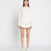 Handtuchfrottee-Pullover mit Rundhalsausschnitt Handtuchfrottee-Pullover mit Rundhalsausschnitt
