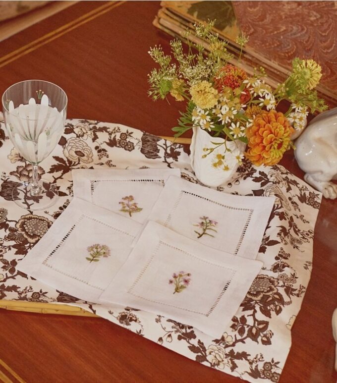 Happy Times Bouquet Tischset, 4er-Set Happy Times Bouquet Tischset, 4er-Set