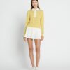 Herz-Pointelle-Pullover