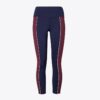 Hoch geschnittene, federleichte 7/8-Leggings mit Paspelierung Hoch geschnittene, federleichte 7/8-Leggings mit Paspelierung