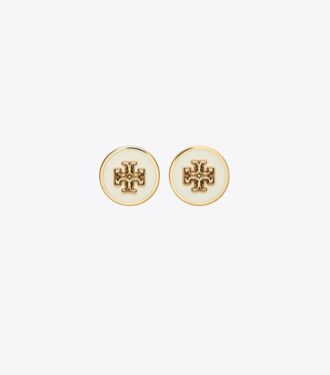 Icon Emaille-Ohrstecker mit Kreis