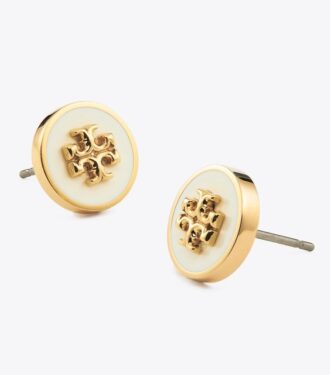 Icon Emaille-Ohrstecker mit Kreis