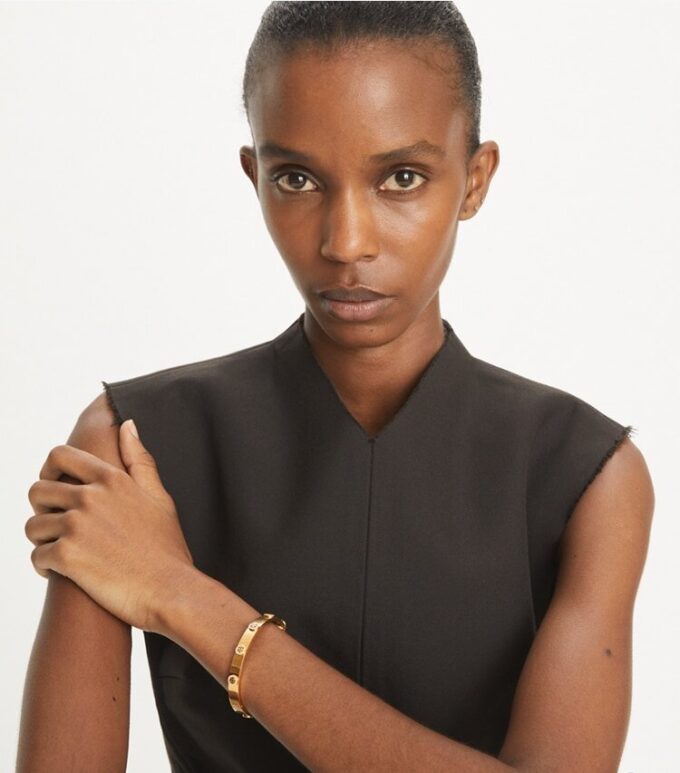 Icon Pavé Hinge Armband