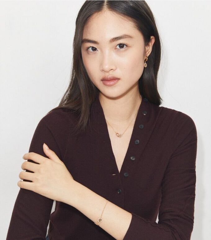 Icon Pavé Interlocking Chain Armband