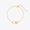 Icon Pavé Interlocking Chain Armband