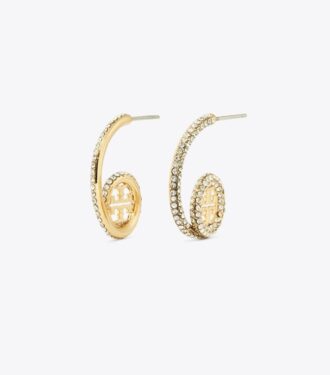 Icon Pavé Loop Ohrringe
