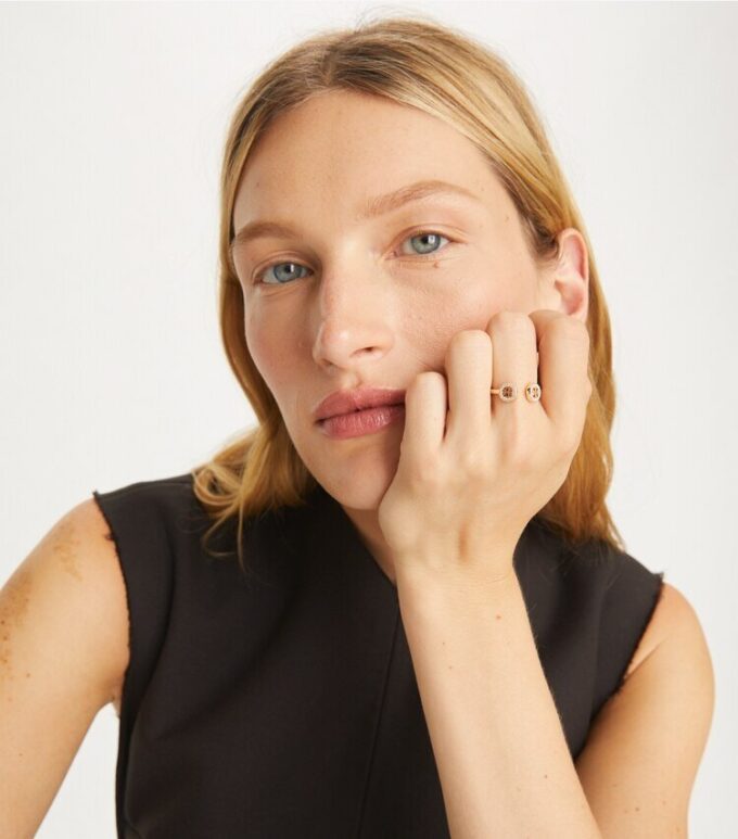 Icon Pavé Open Ring