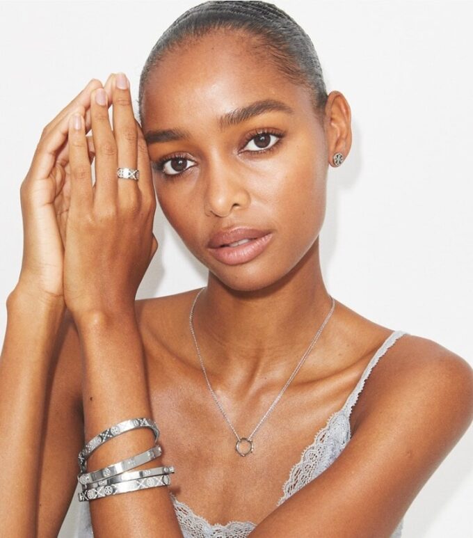 Icon T Monogram Pavé Hinge Armband