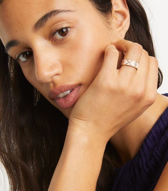 Icon T Monogram-Ring