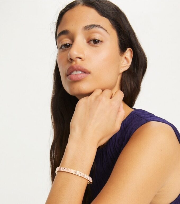 Icon T Monogram-Scharnierarmband