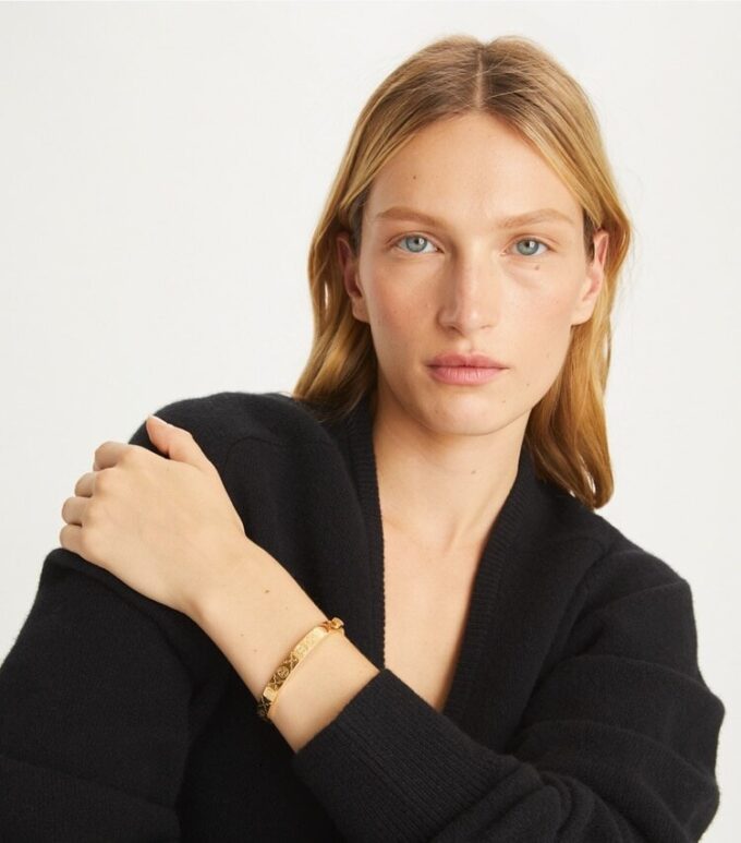 Icon T Monogram-Scharnierarmband