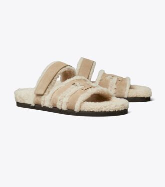 Ines Shearling Sport Slide