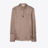 Jacquard-Hemd mit Manschetten Jacquard-Hemd mit Manschetten