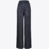 Jacquard-Hose mit lockerer Passform