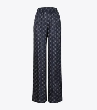 Jacquard-Hose mit lockerer Passform