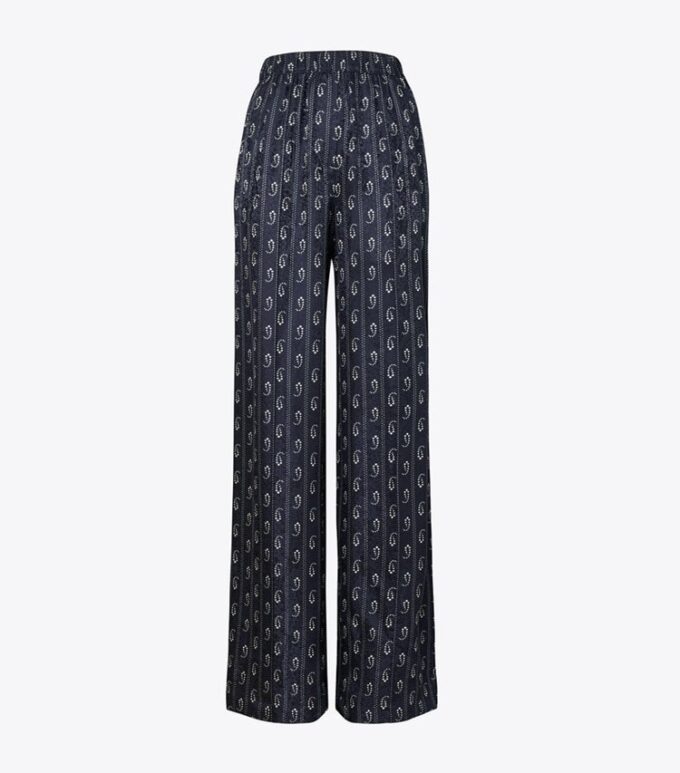 Jacquard-Hose mit lockerer Passform