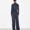 Jacquard-Hose mit lockerer Passform