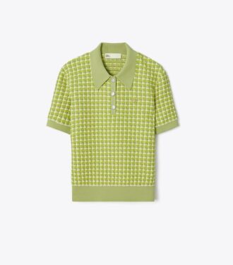 Jacquard-Polo