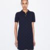 Jacquard-Polo-Kleid Jacquard-Polo-Kleid