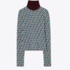 Jacquard-Rollkragenpullover Jacquard-Rollkragenpullover