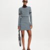 Jacquard-Strickkleid Jacquard-Strickkleid