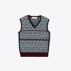 Jacquard-Strickweste Jacquard-Strickweste