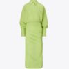 Jacquardkleid mit Manschetten Jacquardkleid mit Manschetten