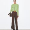 Jeans mit geradem Bein und Umschlag Jeans mit geradem Bein und Umschlag