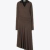 Jersey-Kleid mit Kragen