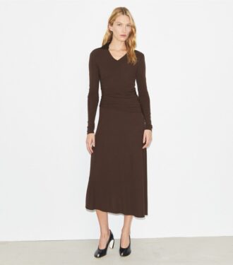 Jersey-Kleid mit Kragen