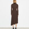 Jersey-Kleid mit Kragen