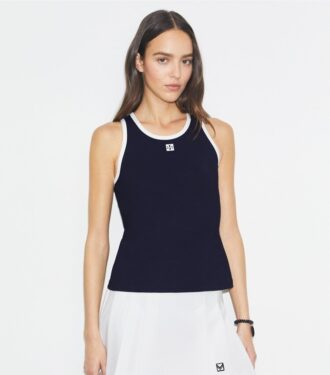 Jersey-Tank-Top mit Racerback