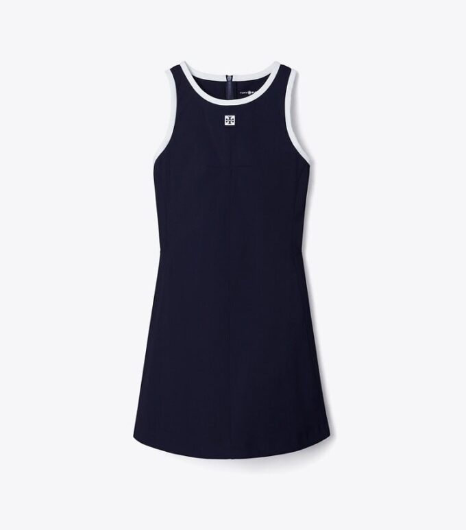 Jersey-Tenniskleid mit Racerback Jersey-Tenniskleid mit Racerback