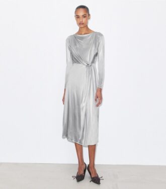 Jerseykleid mit Rüschen