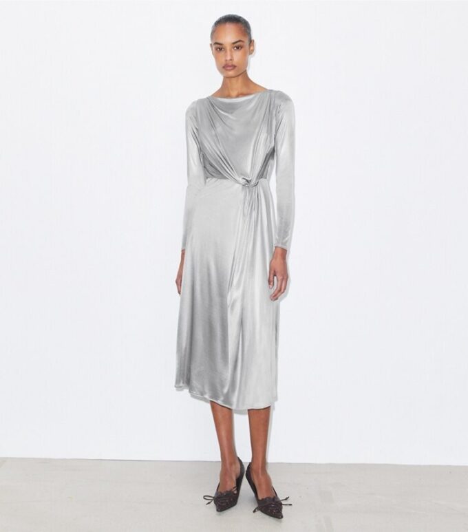 Jerseykleid mit Rüschen Jerseykleid mit Rüschen