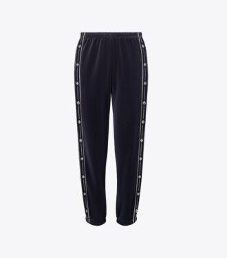Jogginghose mit T-Logo aus Velours