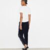 Jogginghose mit T-Logo aus Velours Jogginghose mit T-Logo aus Velours