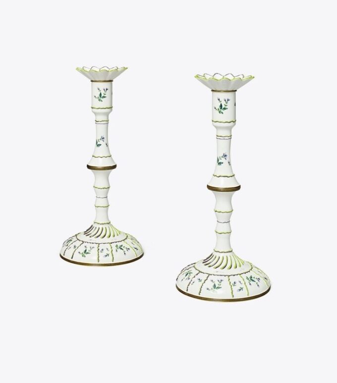 Jolie Fleur Kerzenhalter, 2er-Set Jolie Fleur Kerzenhalter, 2er-Set