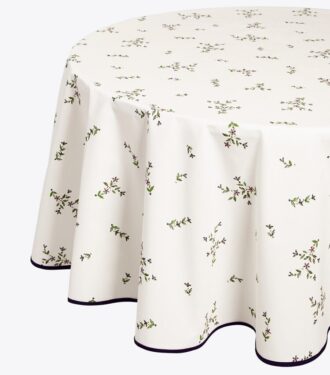 Jolie Fleur runde Tischdecke, 178 cm
