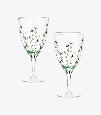 Jolie Fleur Weinglas, 2er-Set