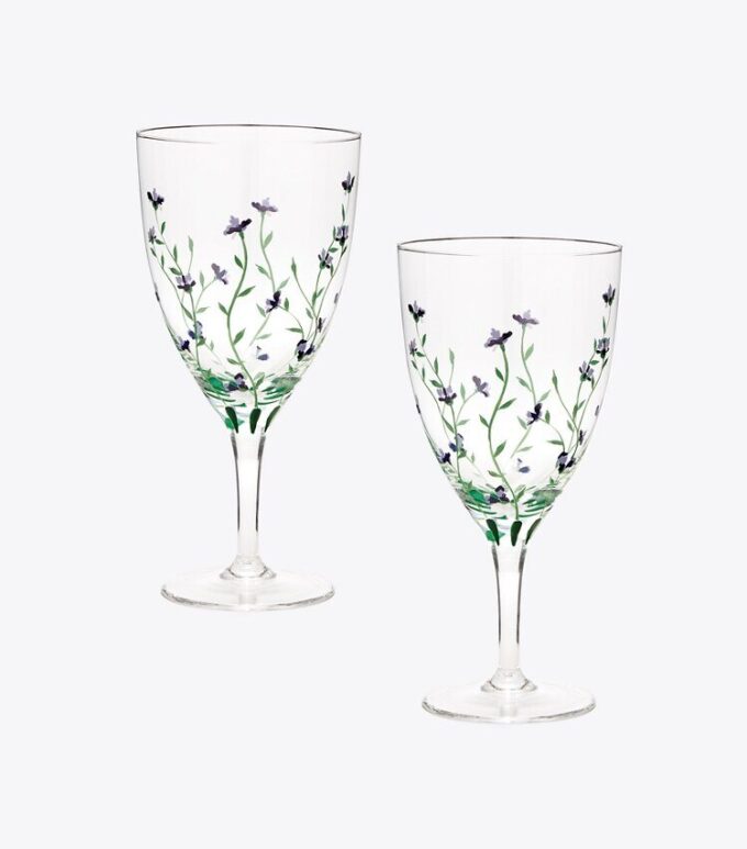 Jolie Fleur Weinglas, 2er-Set Jolie Fleur Weinglas, 2er-Set