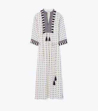 Kaftan mit Pullover-Quasten