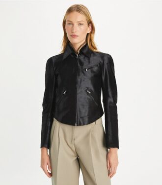 Kalbslederjacke