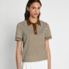 Kariertes Piqué-Polo Kariertes Piqué-Polo