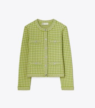 Kendra Jacquard-Strickjacke Kendra Jacquard-Strickjacke