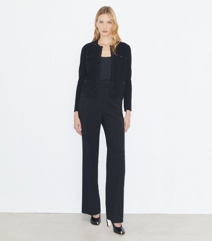 Kendra Verzierter Wollcardigan Kendra Verzierter Wollcardigan