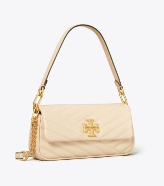 Kira Chevron Kleine Schultertasche mit Klappe