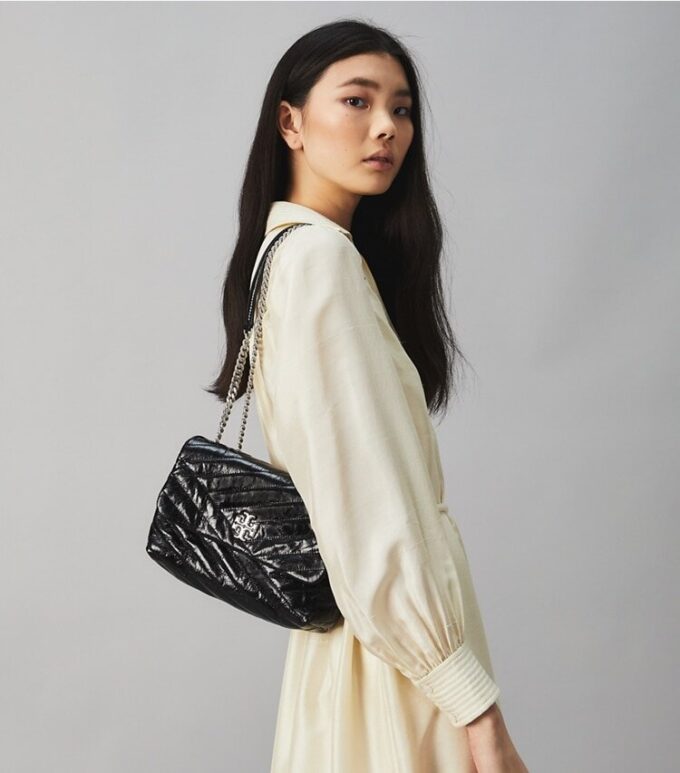 Kira Chevron Textured Small Convertible Shoulder Bag Kira Chevron Textured Small Convertible Shoulder Bag